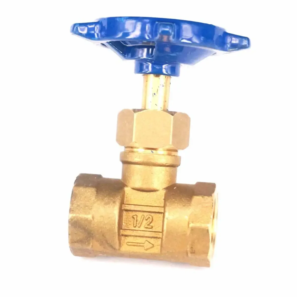 

3/8"BSP 1/2" BSP Female Equal Straight Brass Needle Valve Control Valve