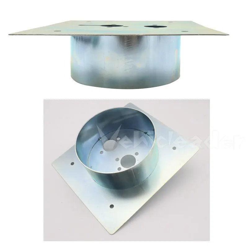 30/40/60mm Air Diesel Heater Upgraded Base Mounting Bracket Floor Plate For Eberspacher Webasto Car Truck VAN Camper Silver