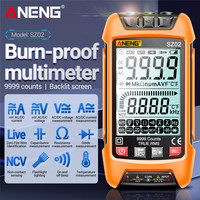 ANENG SZ02 Smart Auto Digital Multimeter Transistor Testers 6000 Counts Electrical Temp Capacitance Resistance Meter True RMS