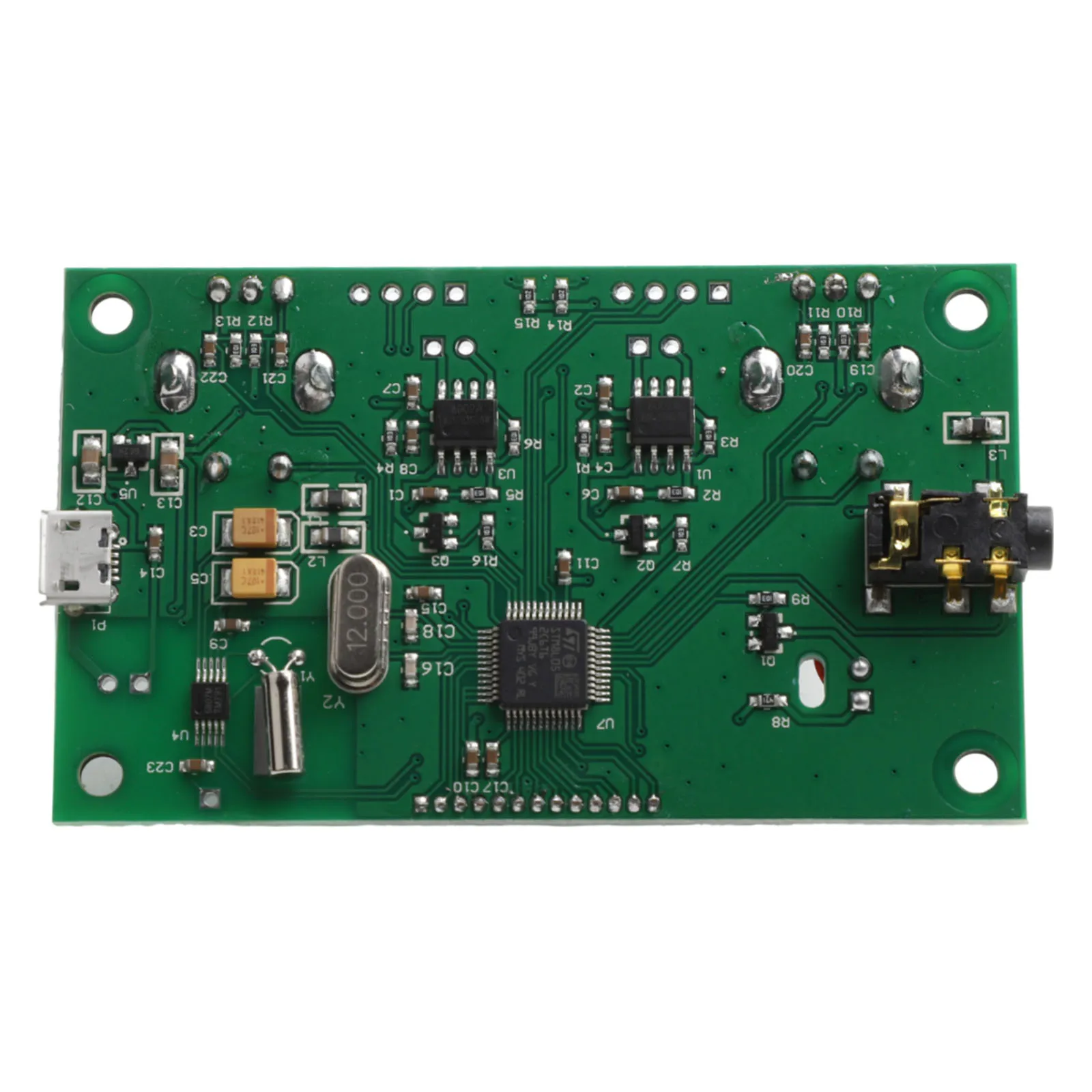 DIY FM Radio Module For Dsp PLL 87-108MHz Wireless LCD Display Board With Rotary Potentiometer For Audio Amplification Kit