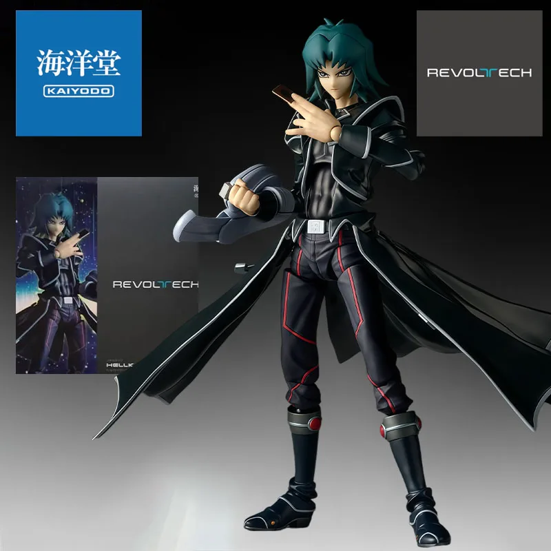 

KAIYODO Genuine Revoltech Anime Figure Hell Kaiser Ryo 155mm Angel Action Figure Toys for Boys Kids Gift Collectible Model