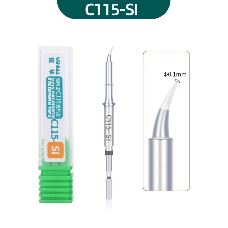 YIHUA-Pointes de fer à souder intégrées série C115, noyau chauffant, conduction thermique efficace, récupération de température, original