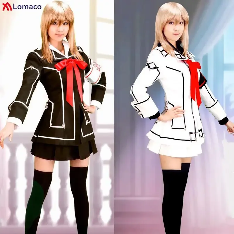 Vampire Knight Cosplay Costume Quran Yuki Kuroso Yuki Luca Souen Uniform Anime Cosplay Women Costume Dress Outfits Full Set