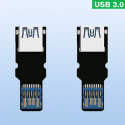 USB3.0 Extension Card A Male To A Female Test Fixture USB 3.0 Adapter Scratch-Free Test Extension