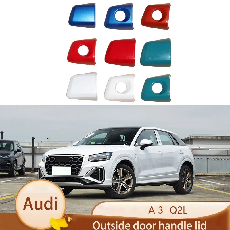 Suitable for 13-24 Audi A3 door outer handle small cover Q2L outer handle small cover open door handle small cover