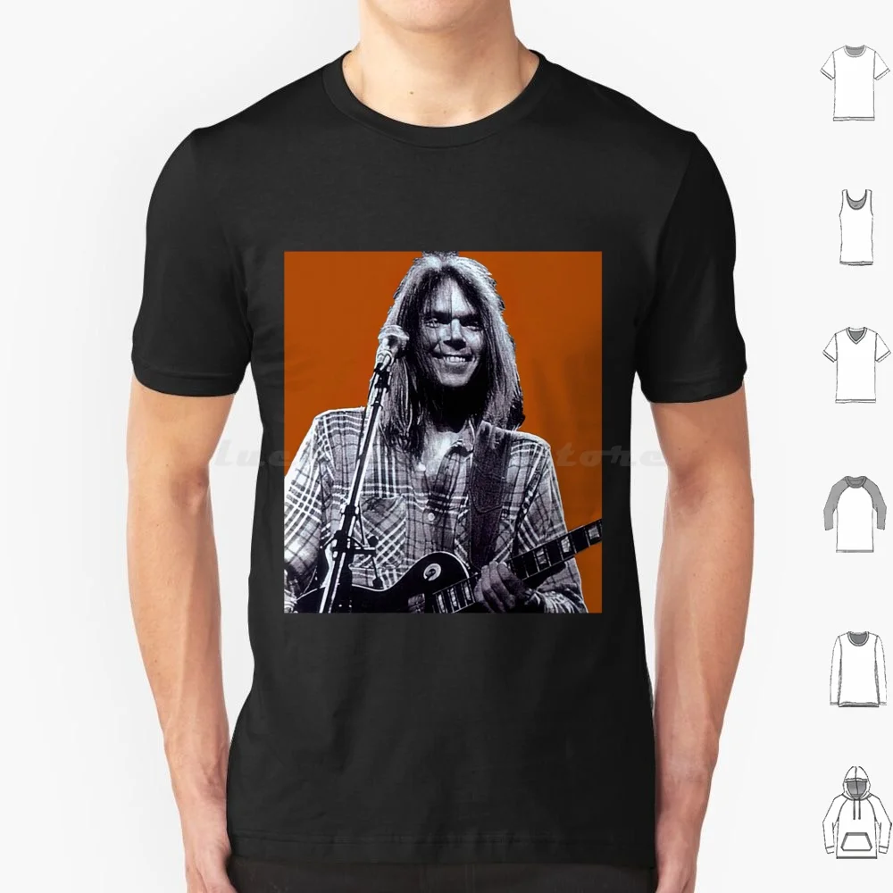 Camiseta Retro de Neil Young para Hombre, Mujer y Niños, Talla 6XL, Banda Neil Young, Música Neil, The Young Ones, Crazy Horse, Años 80