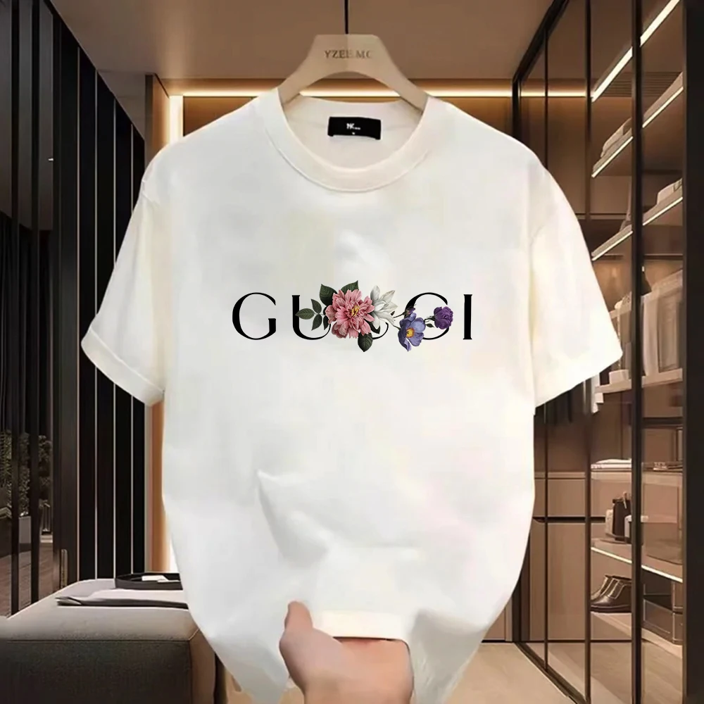 Summer Women Graphic T Shirts Ultimate Cotton Harajuku Y2k Cloth Female Designer Classic Soft Breathable Oversize Luxury Tee