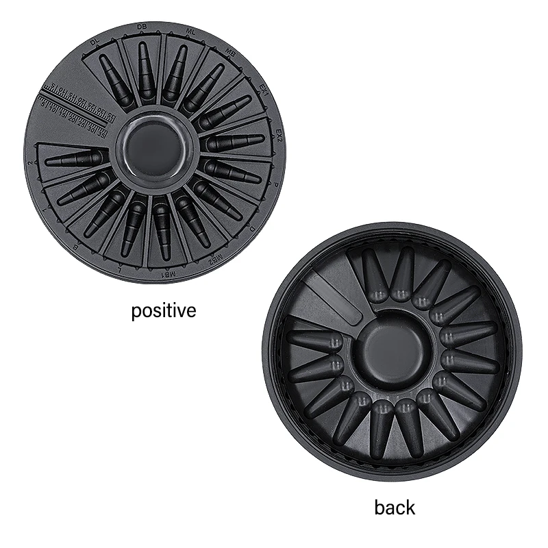 صندوق تعقيم نقطة جوتا بيرشا للأسنان قابل للتعقيم علبة تعقيم لثة الأسنان مساطر قياس أداة طب الأسنان #5