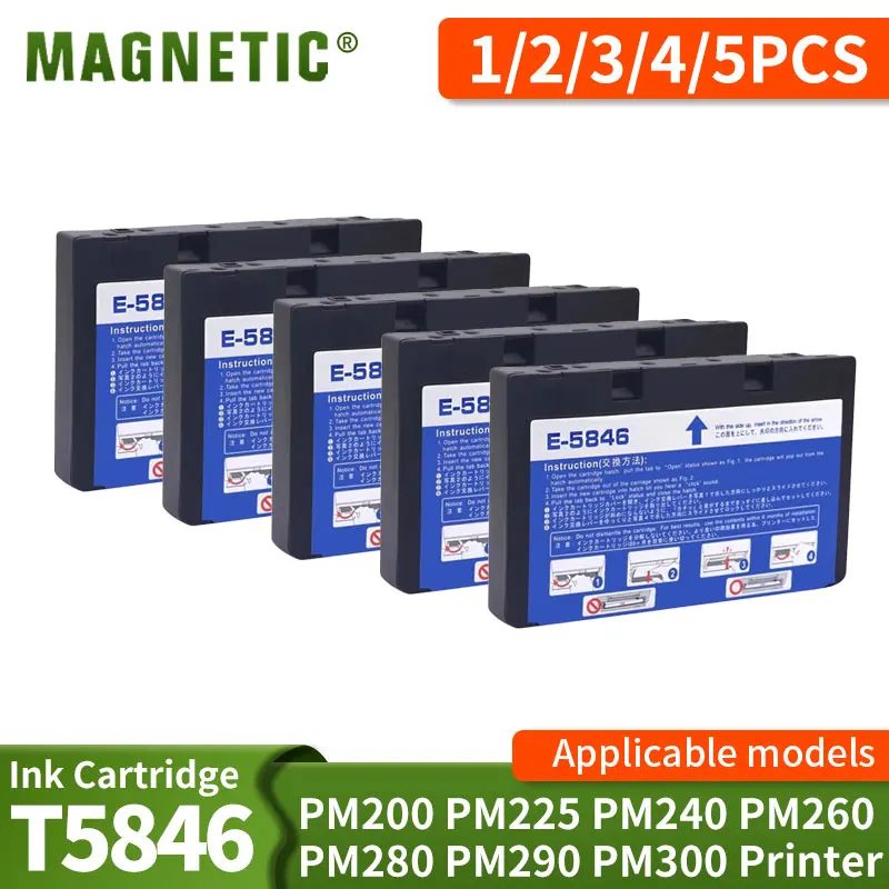 Compatible Ink Cartridge for T5846 T-5846 E-5846 for EPSON Picture Mate PM200 PM240 PM260 PM280 PM290 PM225 PM300 Inkjet Printer