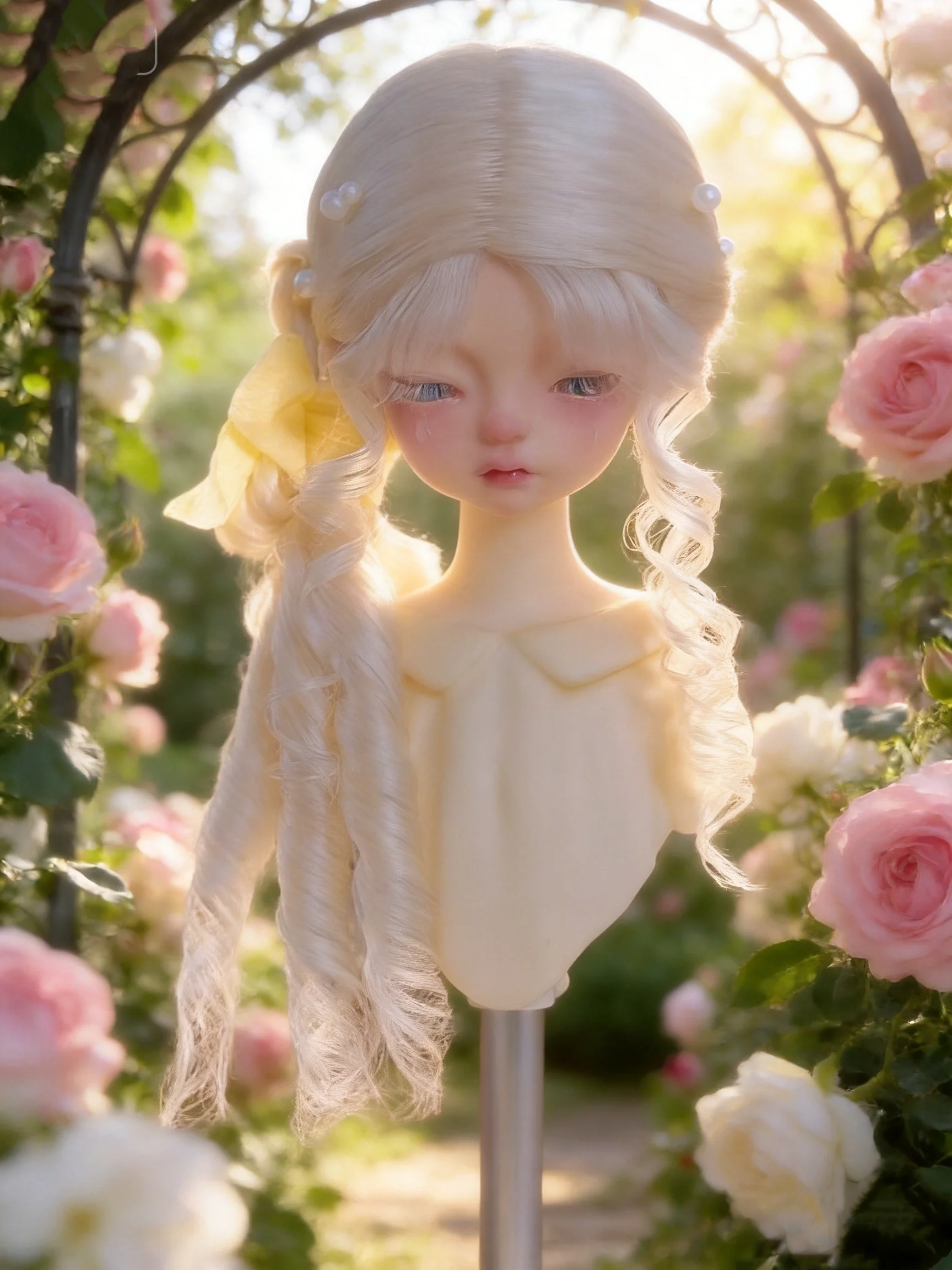 Wigs doll wig mohair wig styling wigs curly doll hair,  doll accessories 1/3 1/4 1/6 BJD wig free shipping