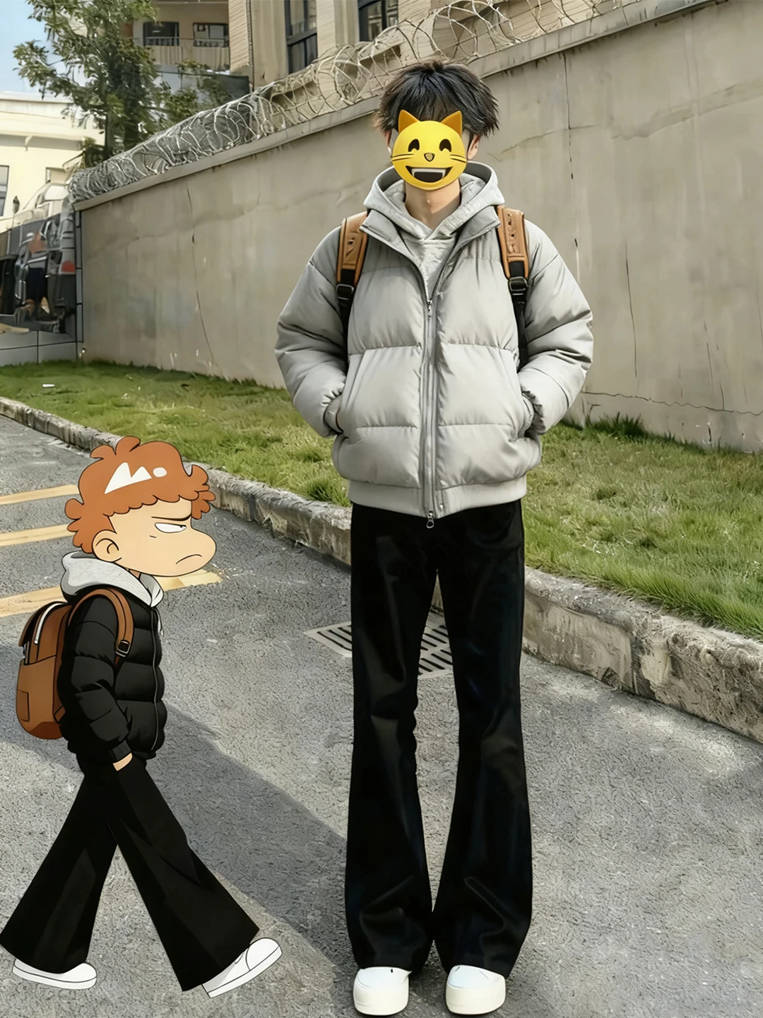 

k ey Cotton Jaet Men's Winter Thi Warm ort Bread Sle American Cotton Coat Stand Collar Casual Hooded Long Sve