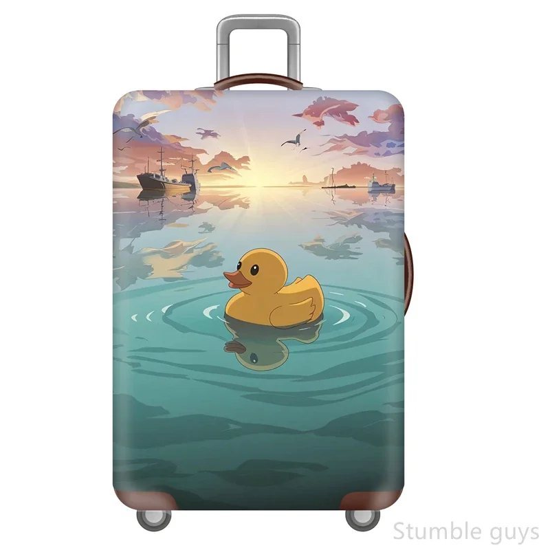 

Durable Washable Stretchy Luggage Cover Protective Anti-Dust Suitcase Protector Essential Travel Accessory