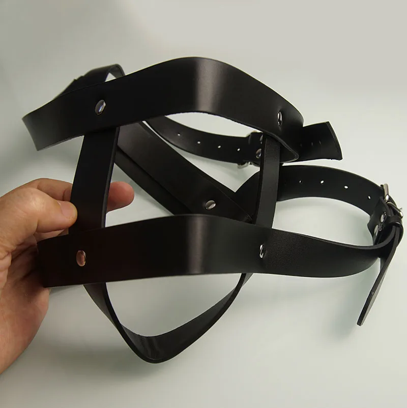 SMELL Shoes BDSM Mask Leather,Slave Bondage Hood Restraints,Sex Toys for Couples,Adult Games,Role Play,Submissive