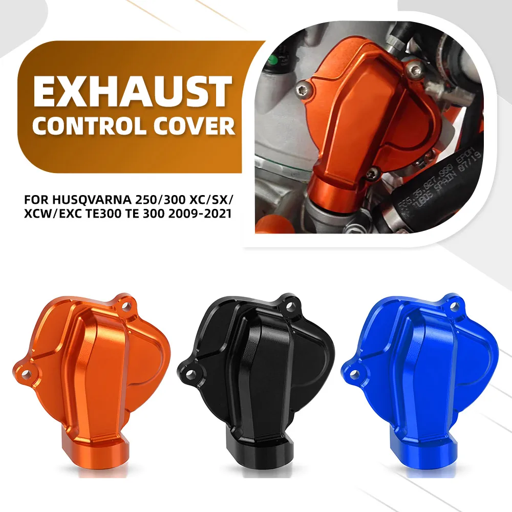 

For Husqvarna TE300 250/300 XC/SX/XCW/EXC TE 300 2021 2020 2019 2018 2017 2016 2015-2009 Right Power Exhaust Valve Control Cover