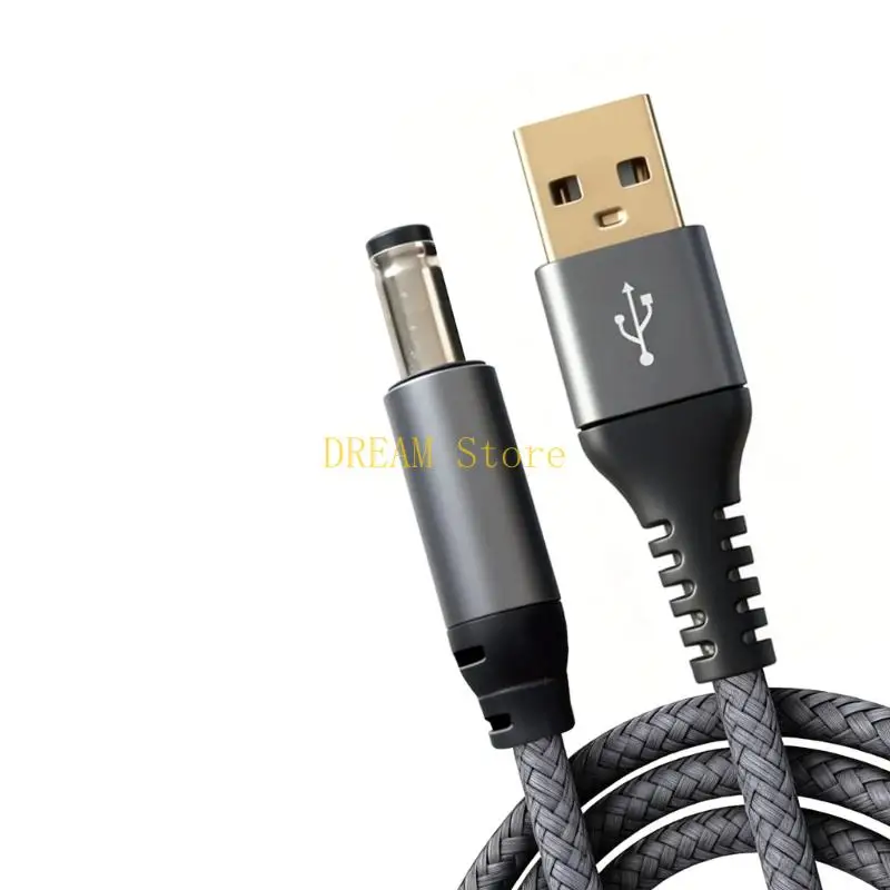 5V USB to 5525 Input Cable with Current and Device Fit Check Best Sale