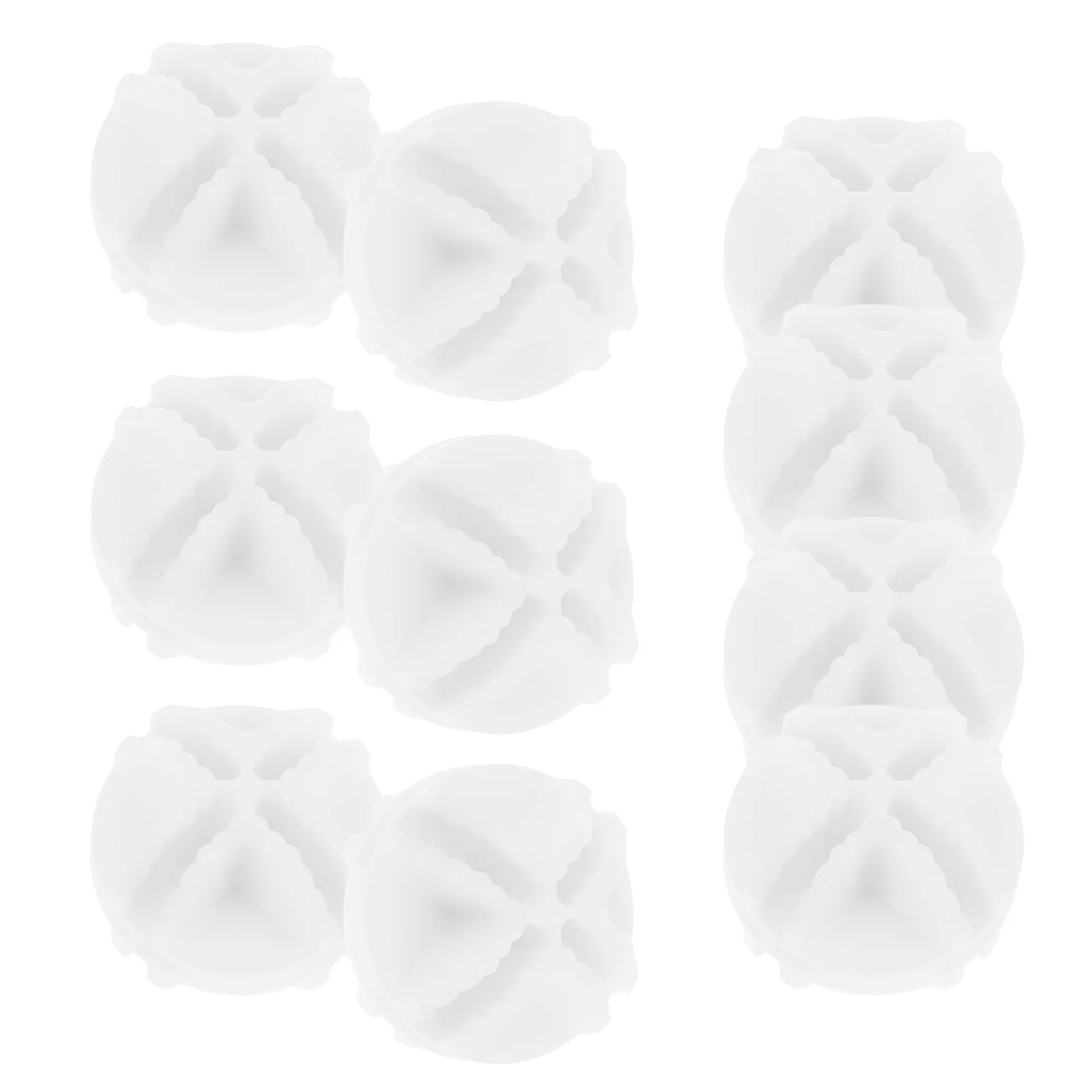 

10 Pcs Type White Buckle Storage Cabinet Connectors Cube Shelf ganizers Wire Grid Shoe Rack Plastic Clips