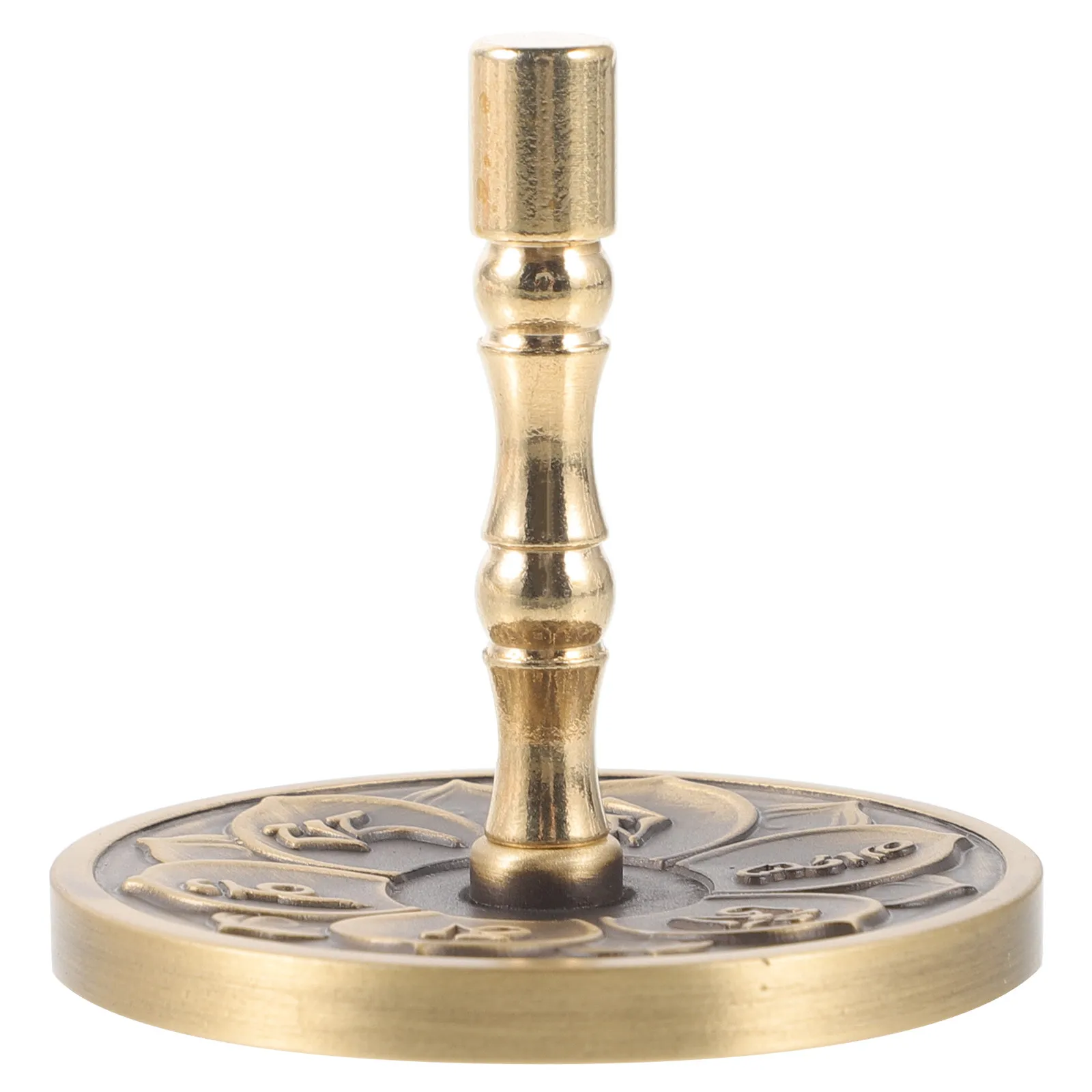 

Copper Incense Press Mold Exquisite Detail Workmanship Comfortable Hold Incense Pressing Tool for Office Home Study Spiritual