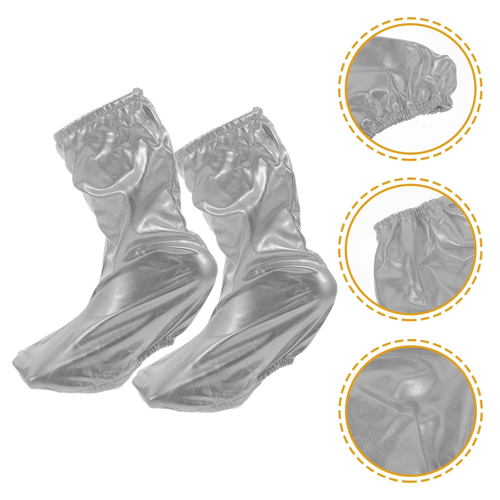 1 쌍 어린이 공연 양말 물 군인 신발 커버 내구성 편안한 무대 공연 소품 어린이 액세서리