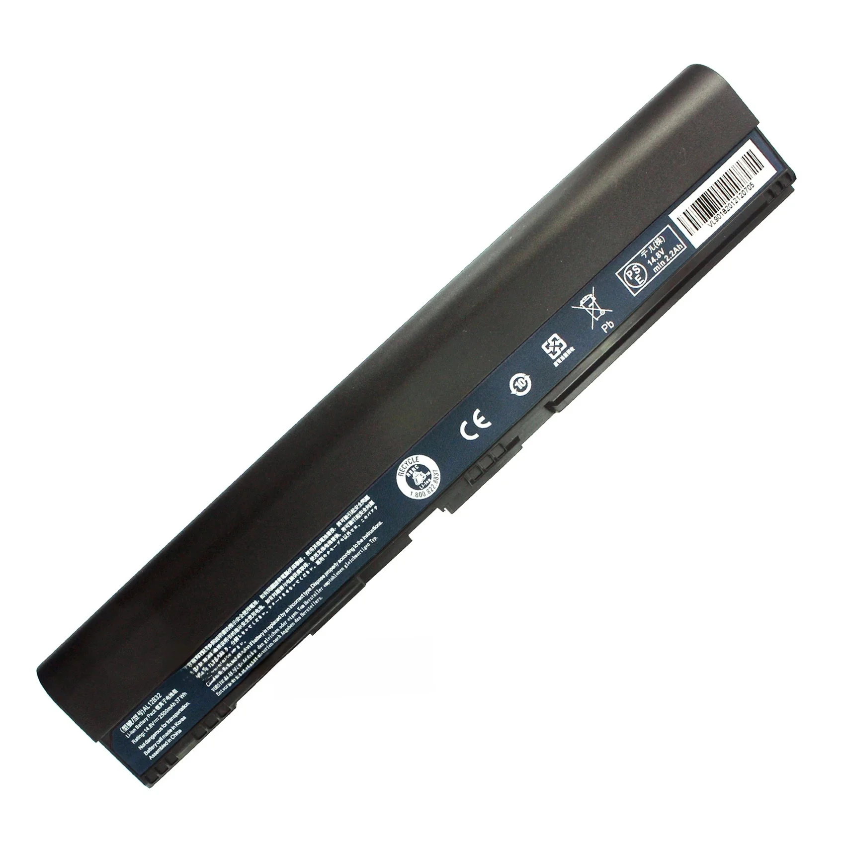 AL12B32 AL12A31 37Wh 14.8V 2500mAh Laptop Battery For Acer Aspire One 756 725 V5-171 V5-121 V5-131 B113M AL12B72 AL12X32 AL12B31