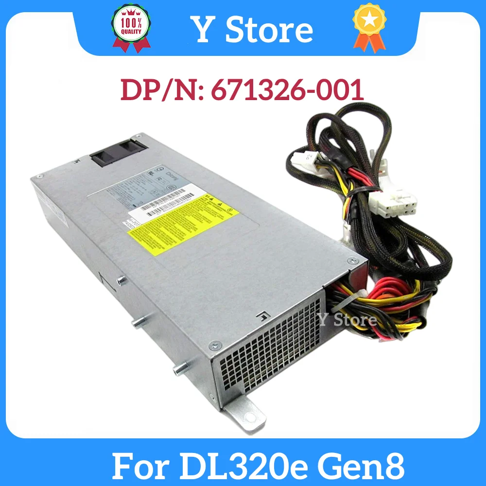 

Y Store Server Power Supply For HP DL320e Gen8 671326-001 686679-001 S11-350P1A Fast Ship