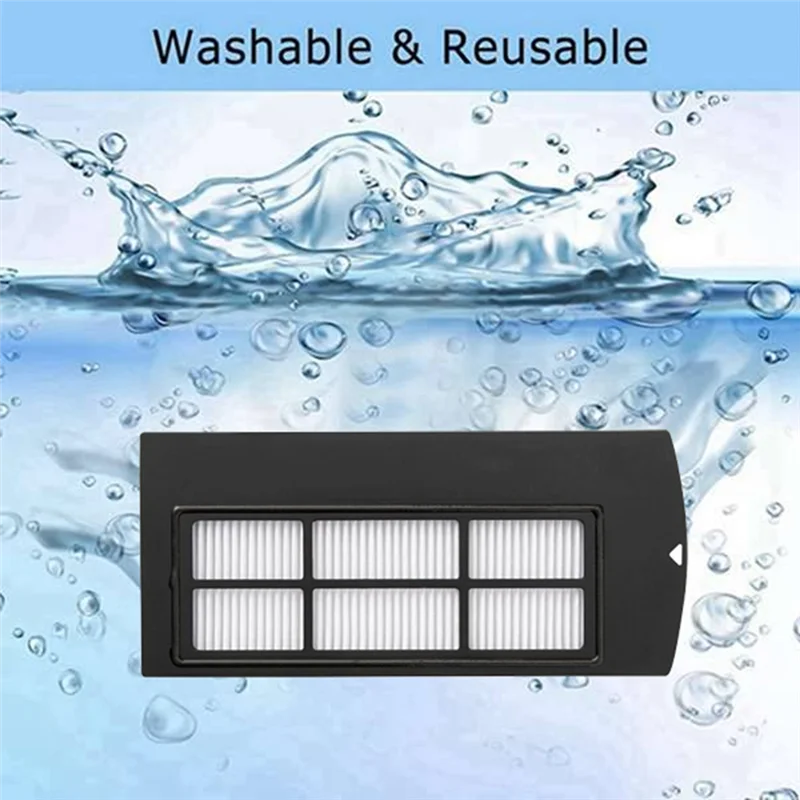 ABKR-HEPA Filters For EUFY X9 Robotic Vacuum Cleaner Washable Filter Replacements Accessories Filter