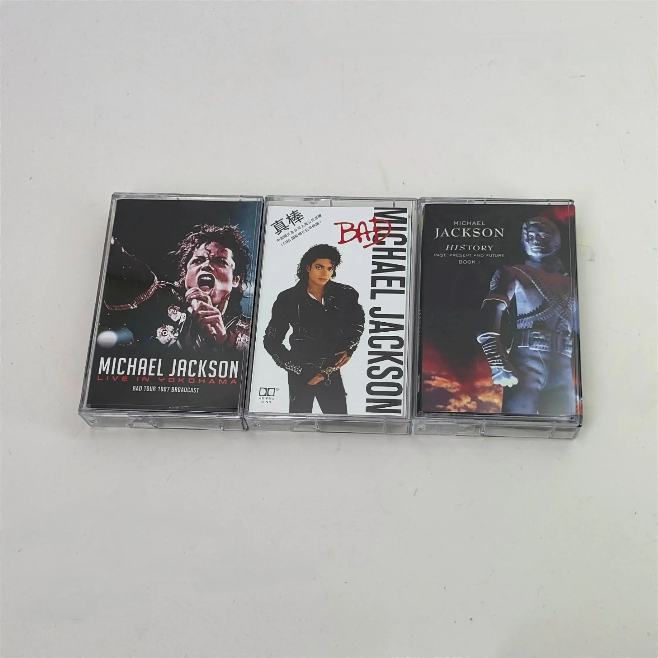 MJ Michael Jackson Muziek Tape Thriller Album Gevaarlijk Beat It Cassettes Cosplay Recorder Auto Walkman Soundtracks Box Collectie