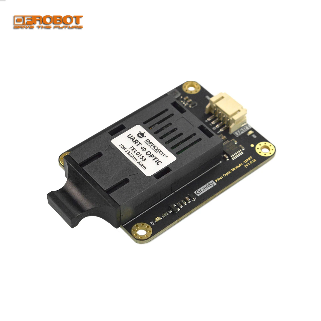 DFRobot Gravity UART Волоконно-оптический модуль приемопередатчика 10 км полная электрическая изоляция молниезащита для звездной сети