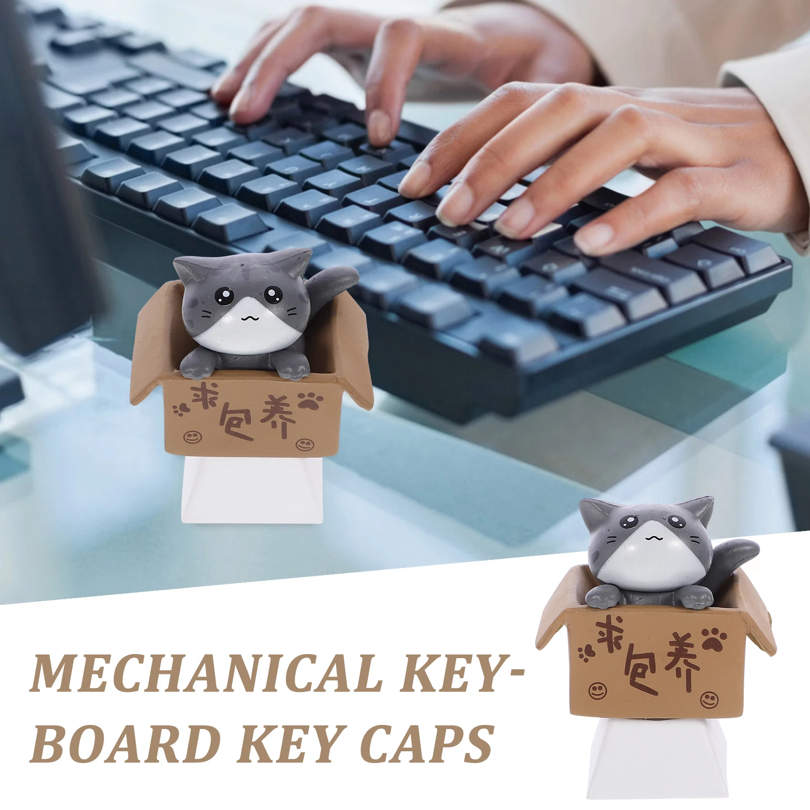 Adorable Cat Key Ca… - image