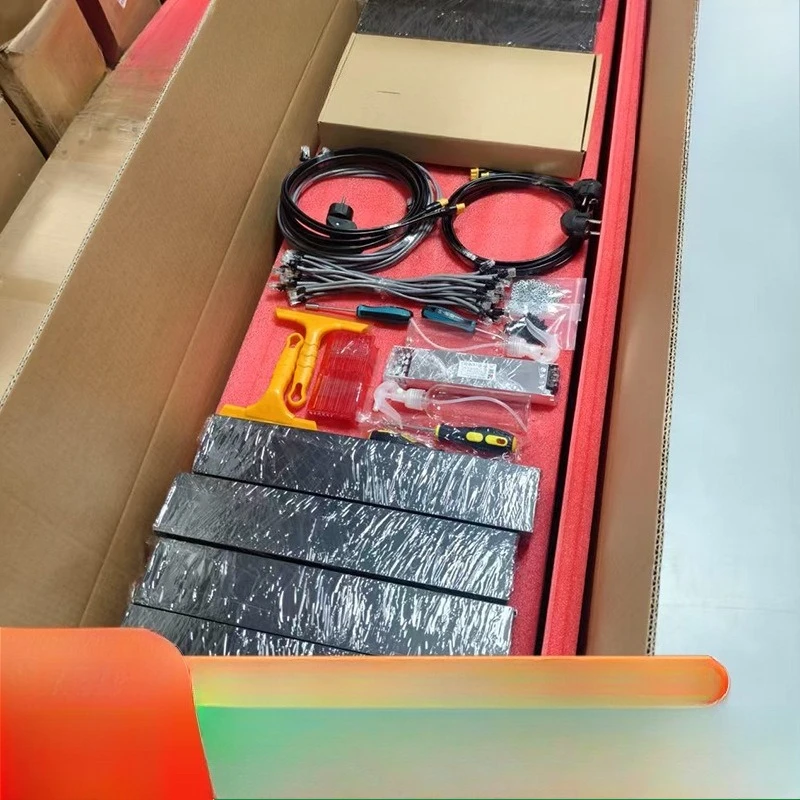 شاشة نافذة فيلم كريستال LED شاشة شفافة رقيقة ثلاثية الأبعاد