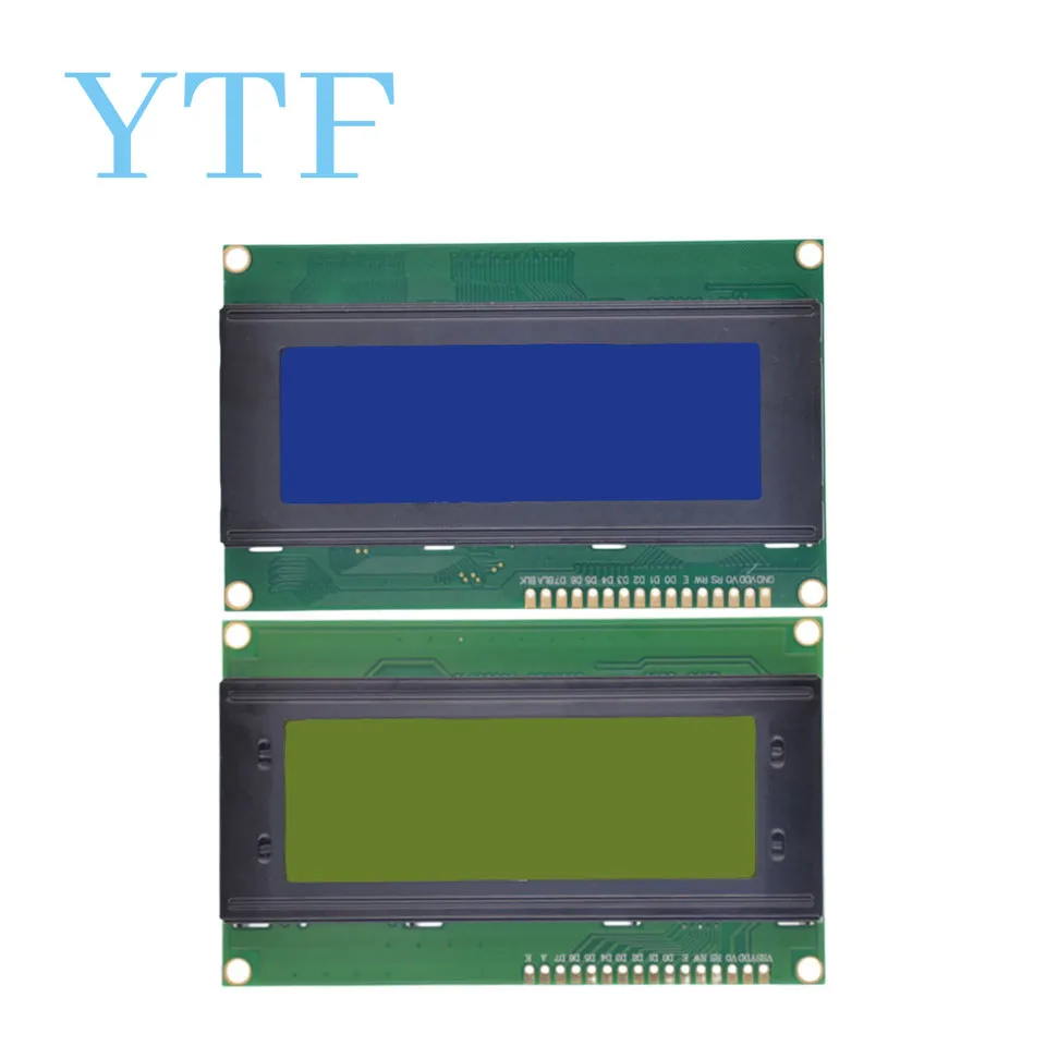 2004A LCD2004 Blue / Yellow-Green LCD Screen Module LCD Display Module Blue Yellow-Green IIC/I2C 3.3V/5V For Arduino Dit Kit