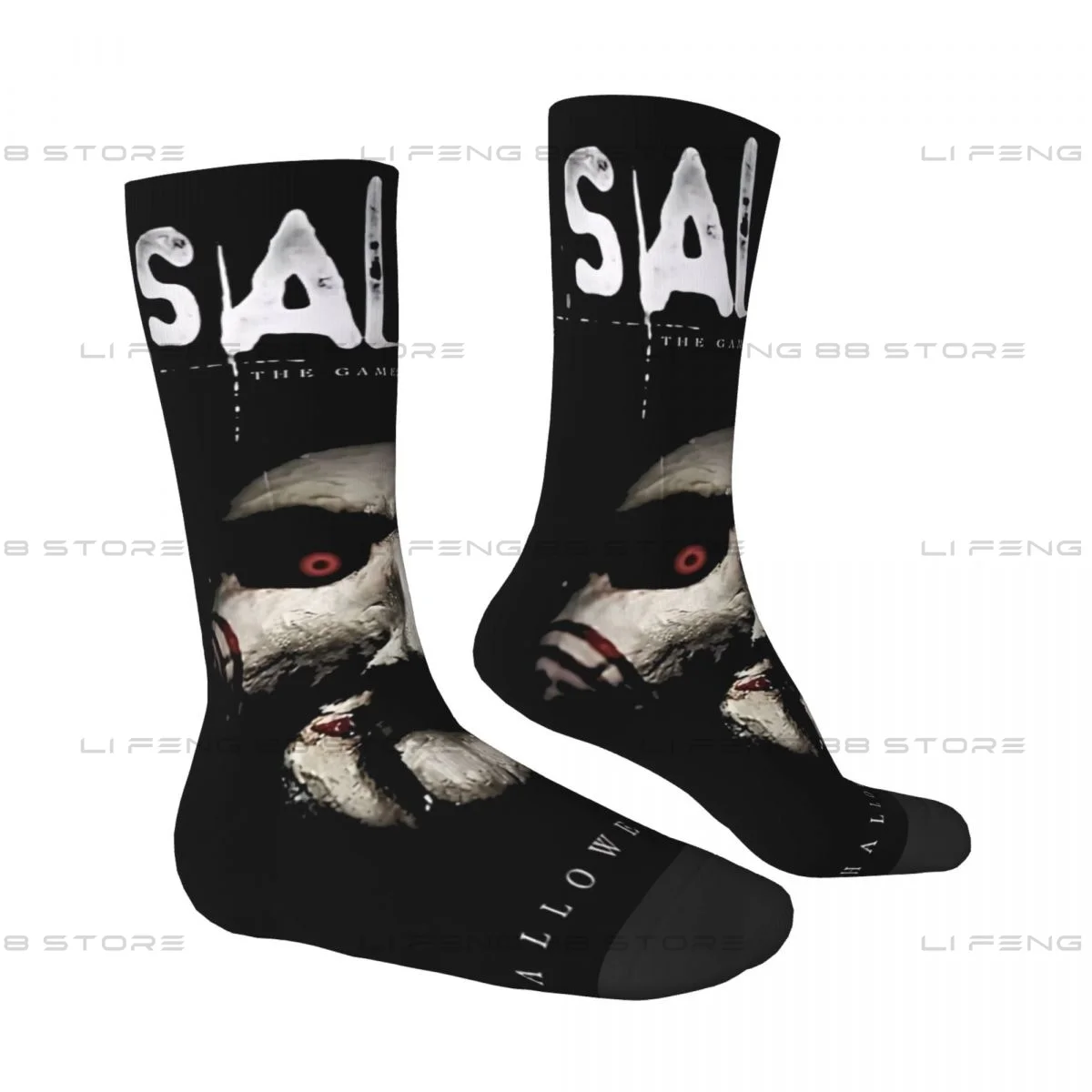 Saw X Halloween 2023 Men Women Socks Outdoor Novelty Spring Summer Autumn Winter Stockings Gift