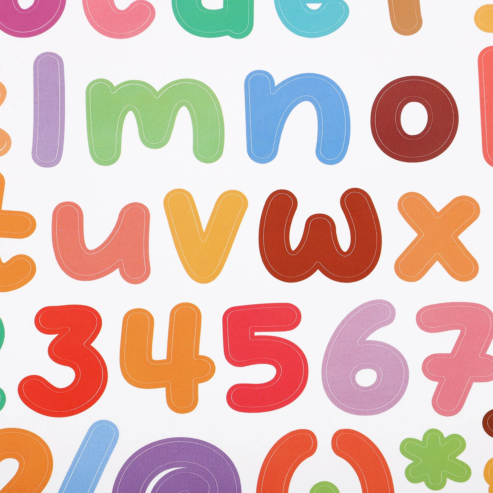 

10 Sheets Clear Number Alphabet Stickers Self Adhesive for Scrapbooking Crafting Envelopes Gift Box Scrapbooking Stickers