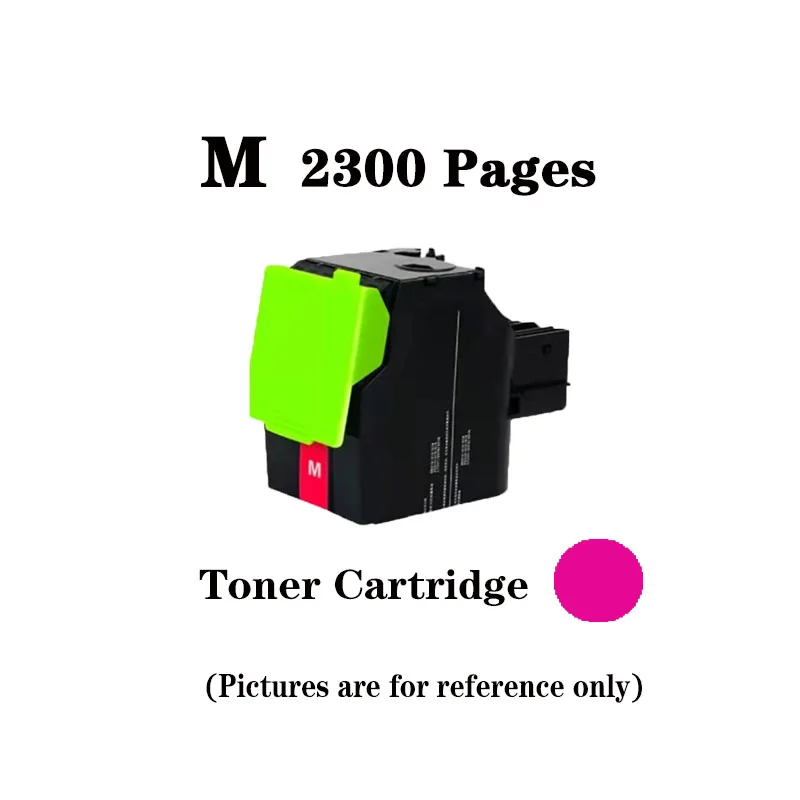 Imagem -05 - Cartucho de Toner para a Versão Lexmark na e Can 71b10k0 71b10c0 71b10m0 71b10y0 71b10y0 Cs317 Cx417 Cx517 Cx517 3k 23 k