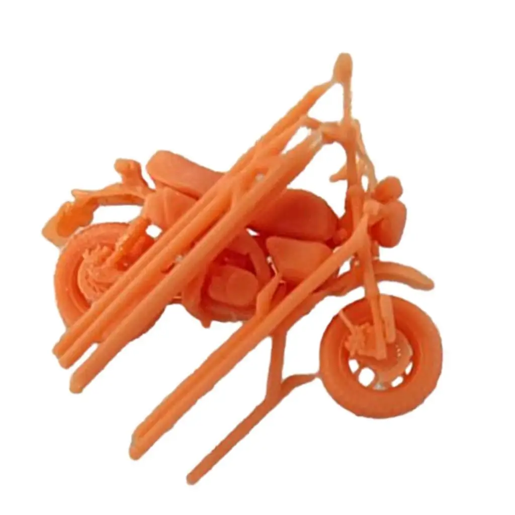 1/64 motorfietsmodel miniatuur motorfiets voor Diorama-indeling decoratie