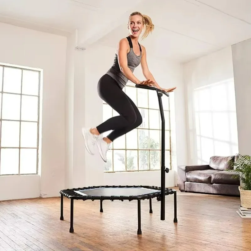 

Indoor Outdoor Mini Trampoline Single Design Stable For Adult Fitness And Recreational Workout Sessions