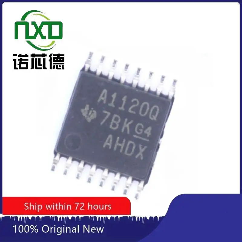 10PCS/LOT 100% ORIGINAL ADS1120QPWRQ1 ADS1120QPWR TSSOP16 DIGITAL TO ANALOG CONVERSION CHIP ADC