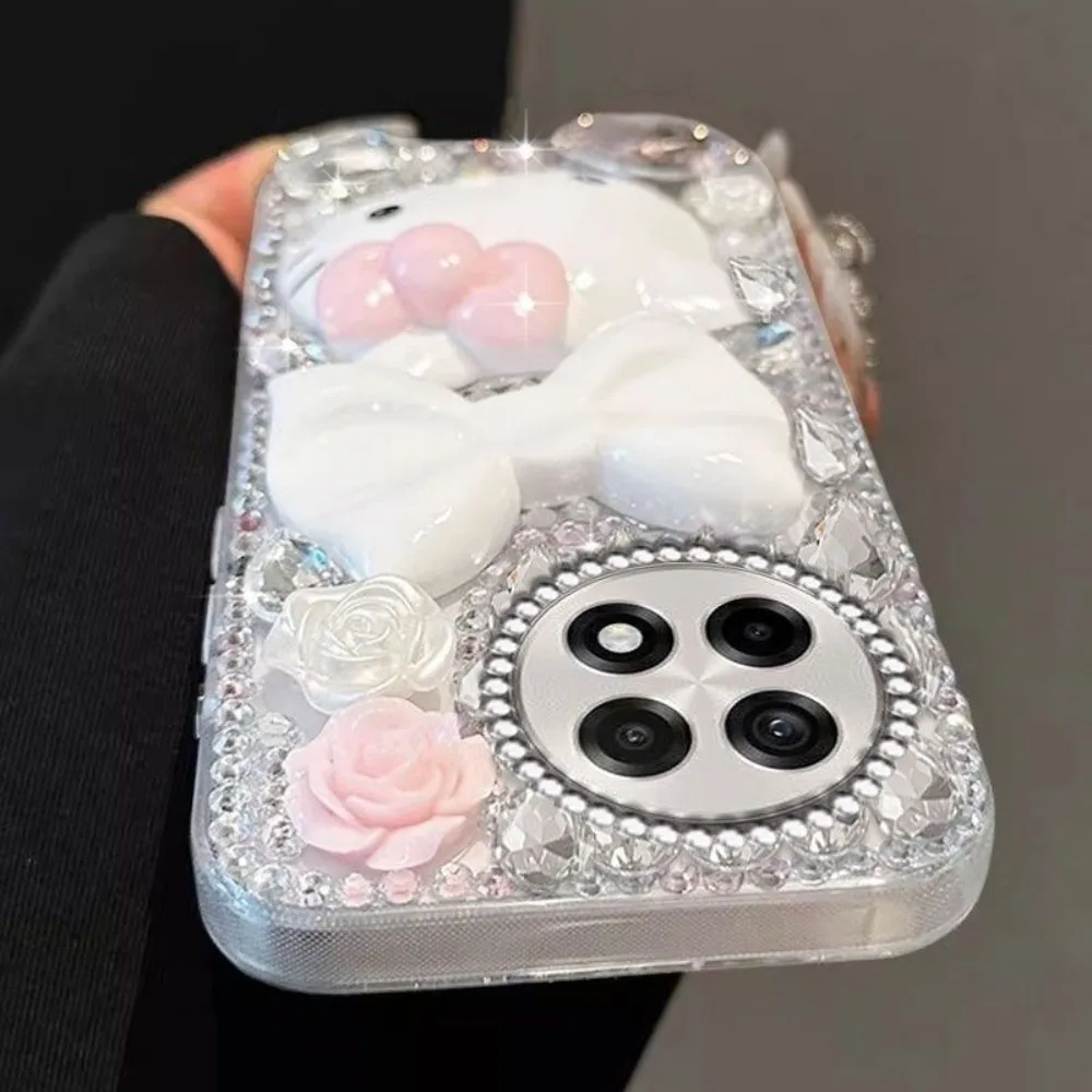 Für OnePlus Ace6 Hello Kitty Kristall-Diamant-Strass-Hülle für One Plus Nord 6 5 4 3 2T N300 N200 N100 N20 N10 CE5 4Lite CE3 2 – Detail 5