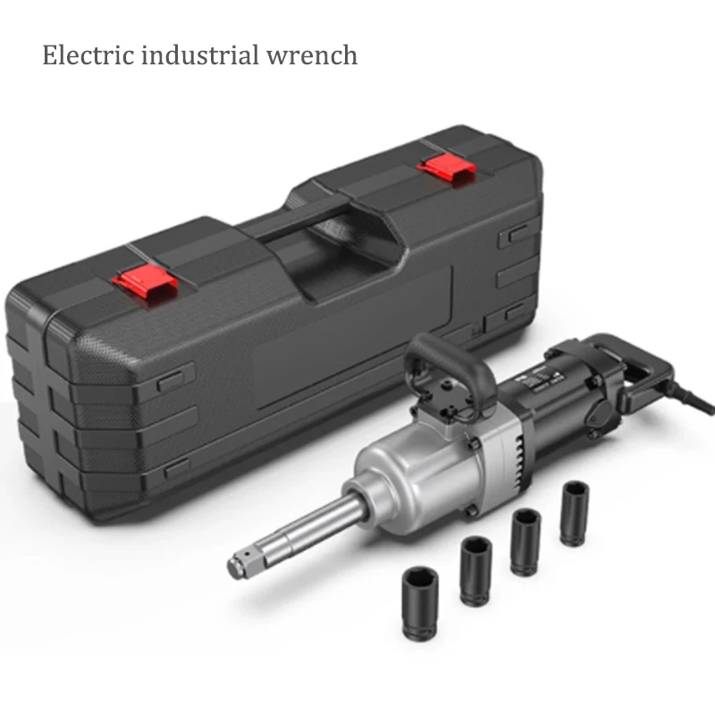 New 220V Electric Wrench High Power Impact Wrench High Torque Socket Tool Heavy Electric Jackhammer