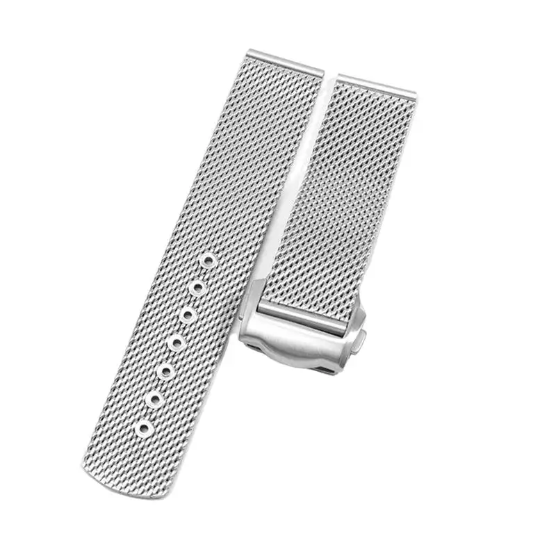 

PCAVO Chain Watch Accessories Strap For Omega 007 Seamaster Diver 300 Watch Band Replace 20mm 22mm Milanese Stainless Bracelet