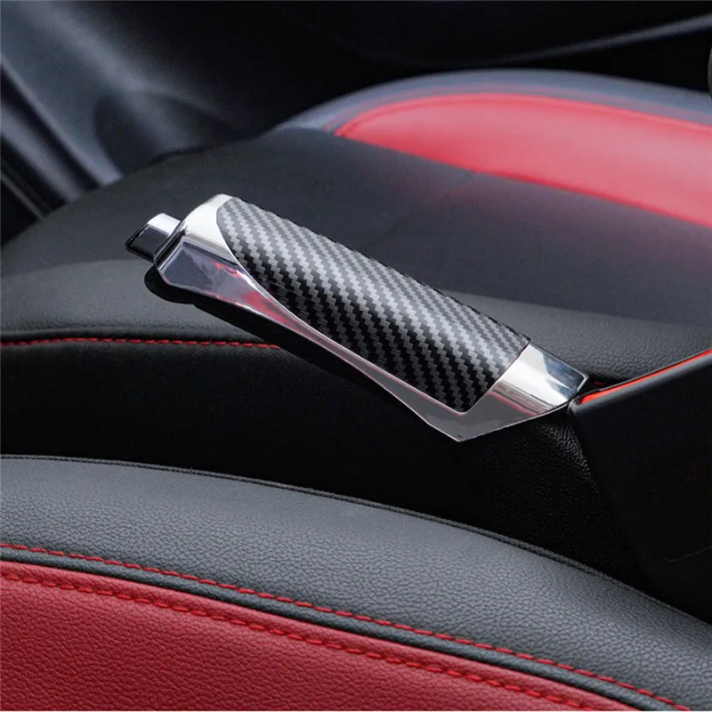 

Car Hand Brake Cover Handbrake Grips Protectio For AUDI A3 8P S3 A1 8X A4 B7 B8 B9 A5 A6 C5 C6 C7 A7 TT Q3 8U Q5 8R Accessories