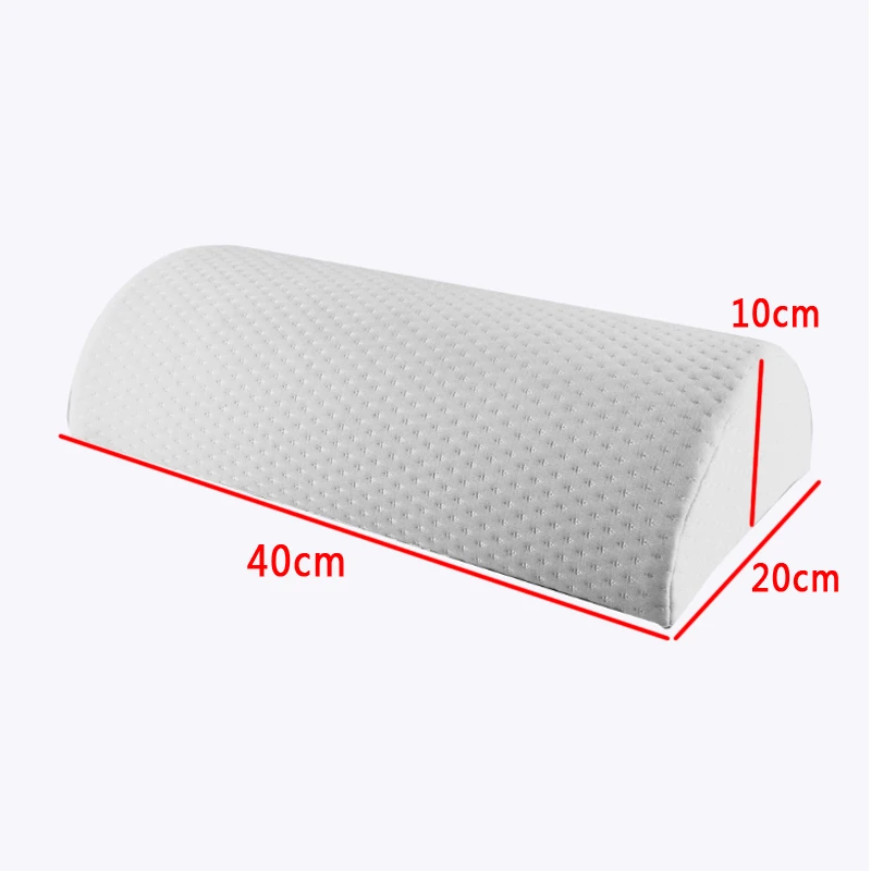 D Shape Memory Foam Sleep Roll Pillow Cusions For Neck Knee Leg Spacer Back Lumbar Cervical Spine Support Pregnant Woman