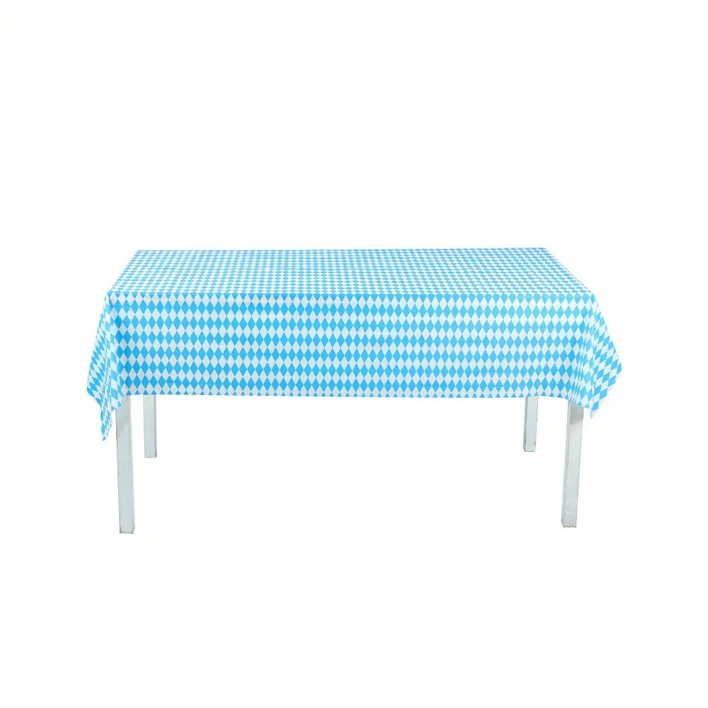 Oktoberfest Tablecover Plastic Table Cloth Rectangular Tablecloth Bavarian Party Supplies Bavarian Tablecloth German Table