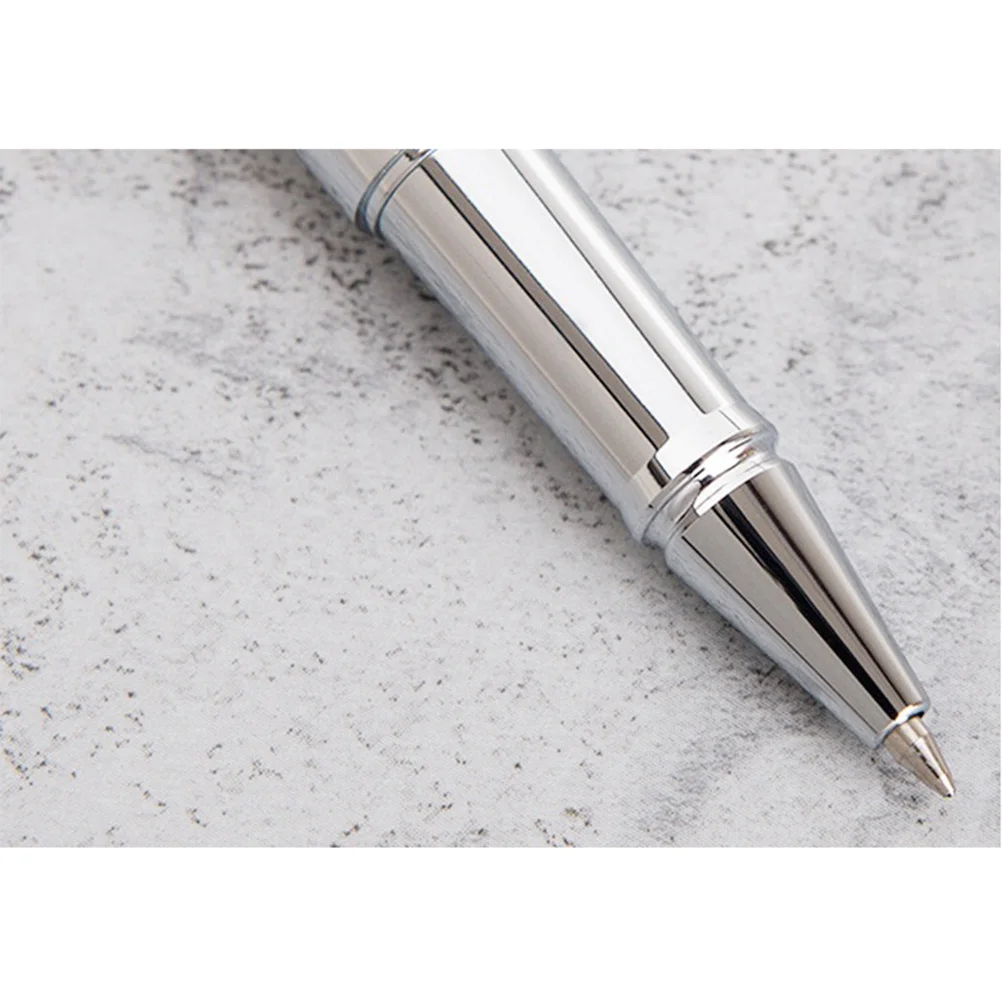 

2Pcs Business Writing Pen Crystal Metal Case Smooth Ergonomic Design Office Stationery Gift for Weddings Birthdays Turquoise