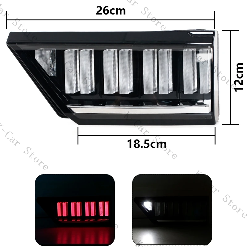 For Geely LYNK&CO 01 LED Rear Bumper Tail Light Assembly Brake Lamp everse Light Turn Signal Light Car Accessories