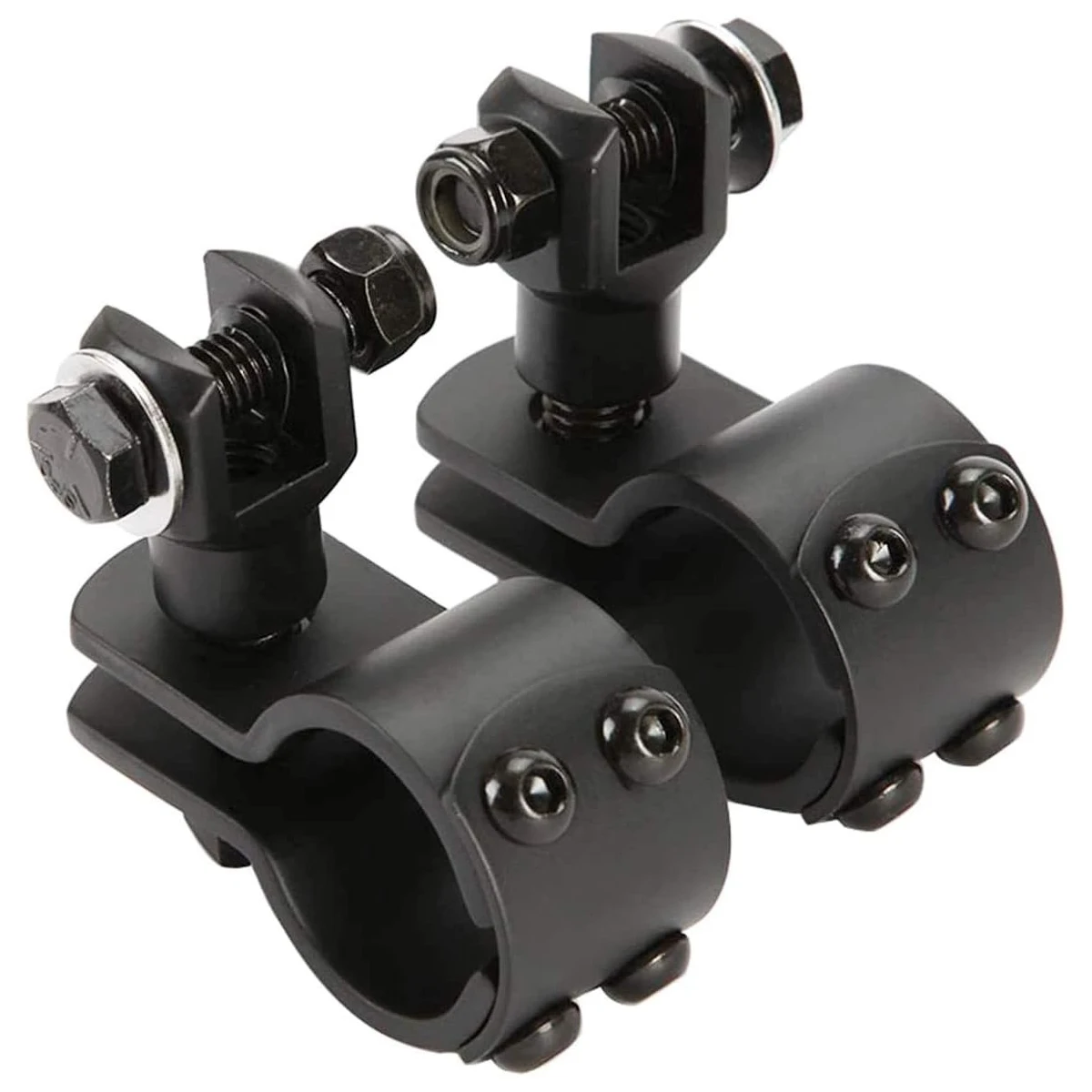 

Подставка для ног мотоцикла, зажимы для подножек, 32 мм, пара защиты двигателя, черные крепления, аксессуары для шоссе, детали велосипеда