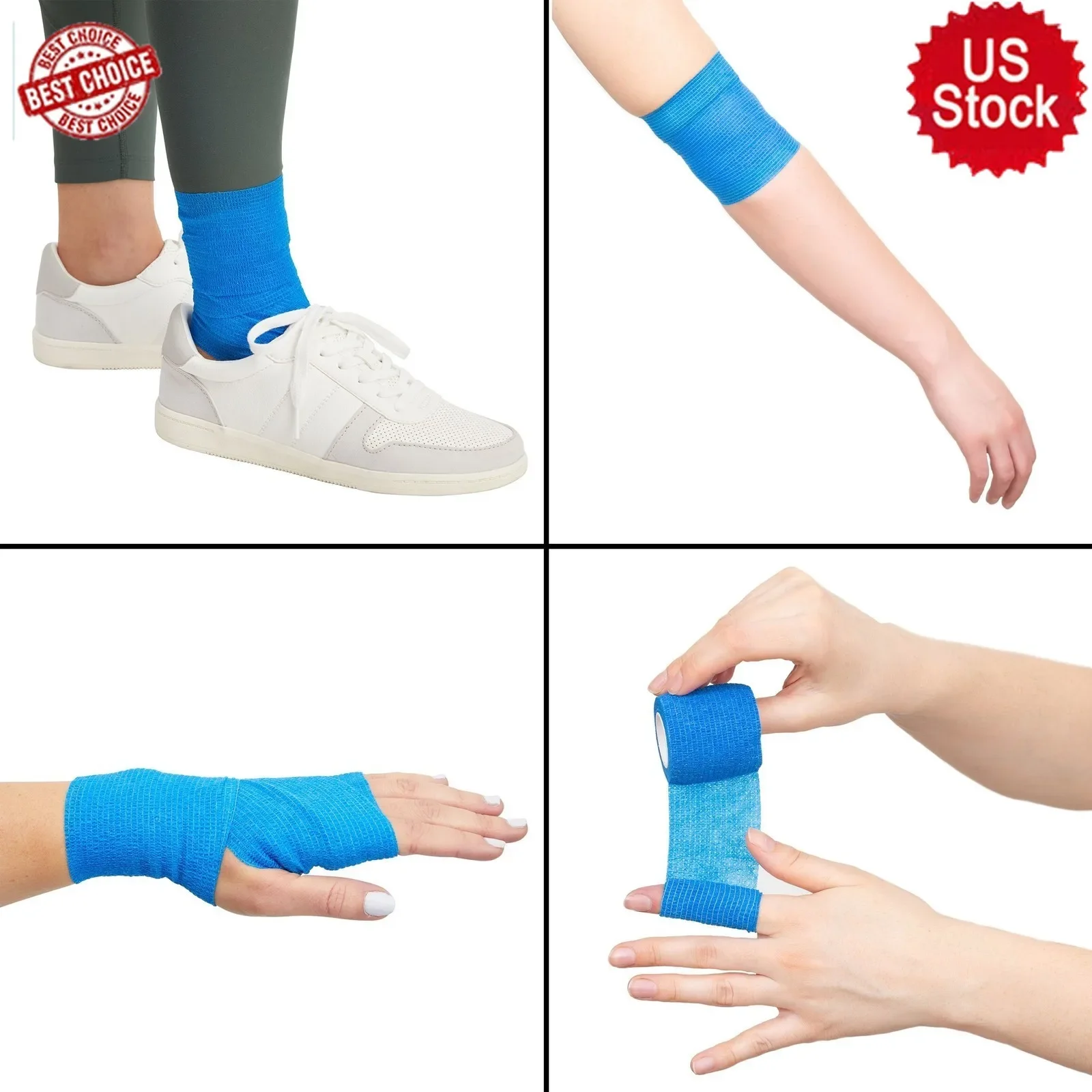 24 Rolls Self Adhesive Bandage Wrap 3