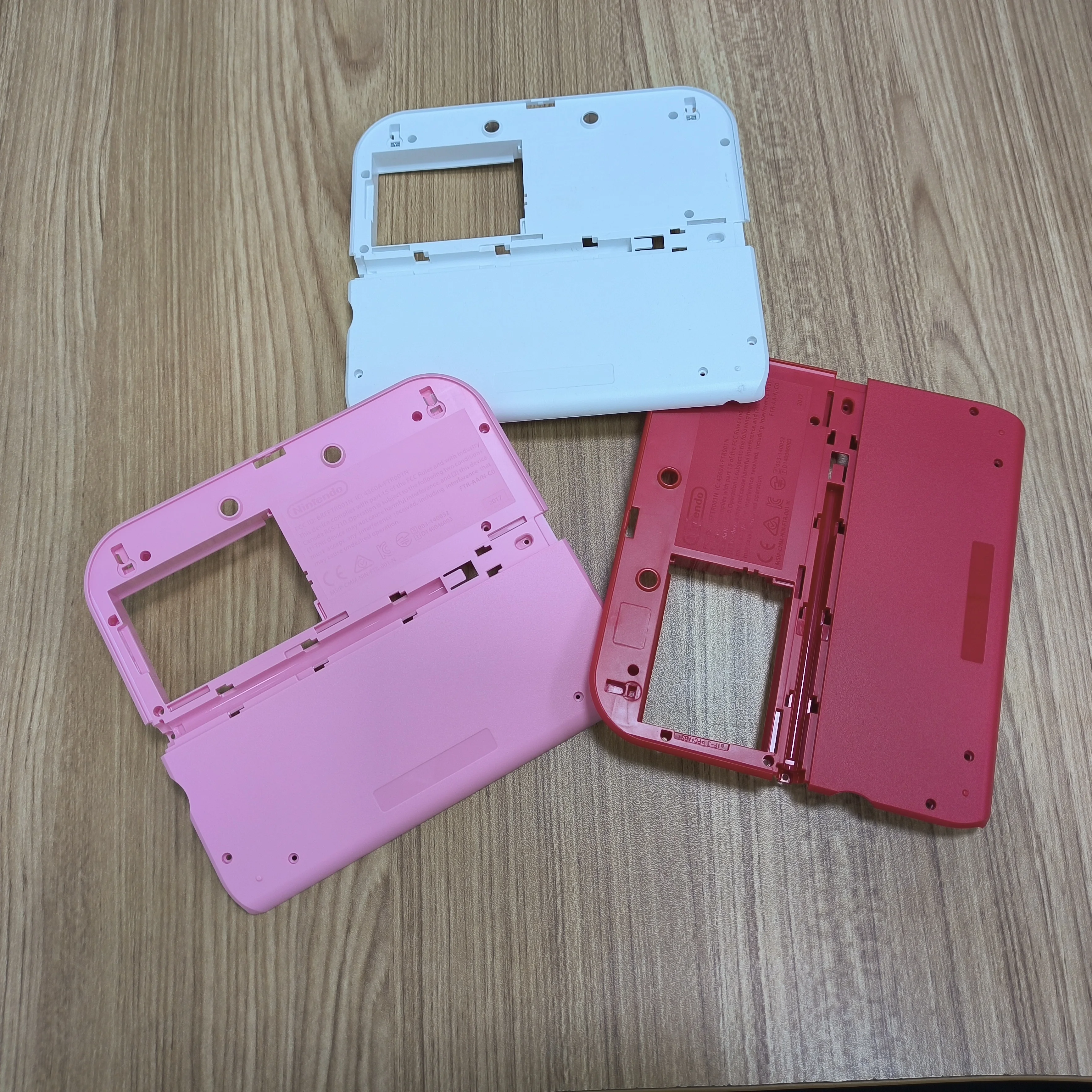 Cubierta de superficie lateral B original para la carcasa trasera de la consola Nintendo 2DS