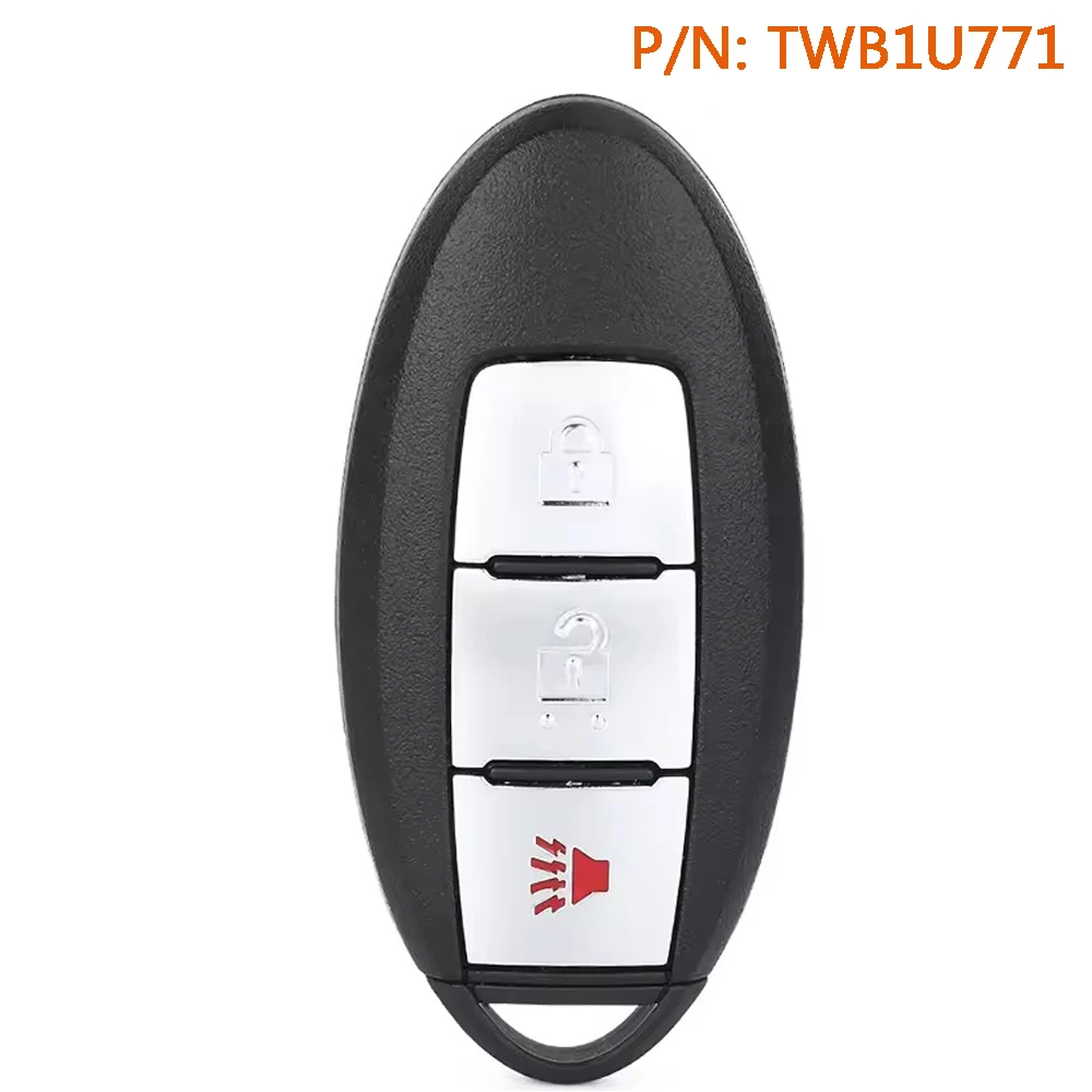 

DIYKEY CWTWB1U771 Умный дистанционный брелок для Nissan Livina Tiida Versa 2005 2006 2007 2008 315 МГц ID46 чип TWB1U771 3 кнопки