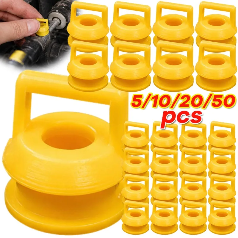 Car Gear Shift Cable Rubber Sleeves Transmission Shift Cable Rubber Sleeve Bushings for Chevrolet Connecting Rod Sleeve Clamps