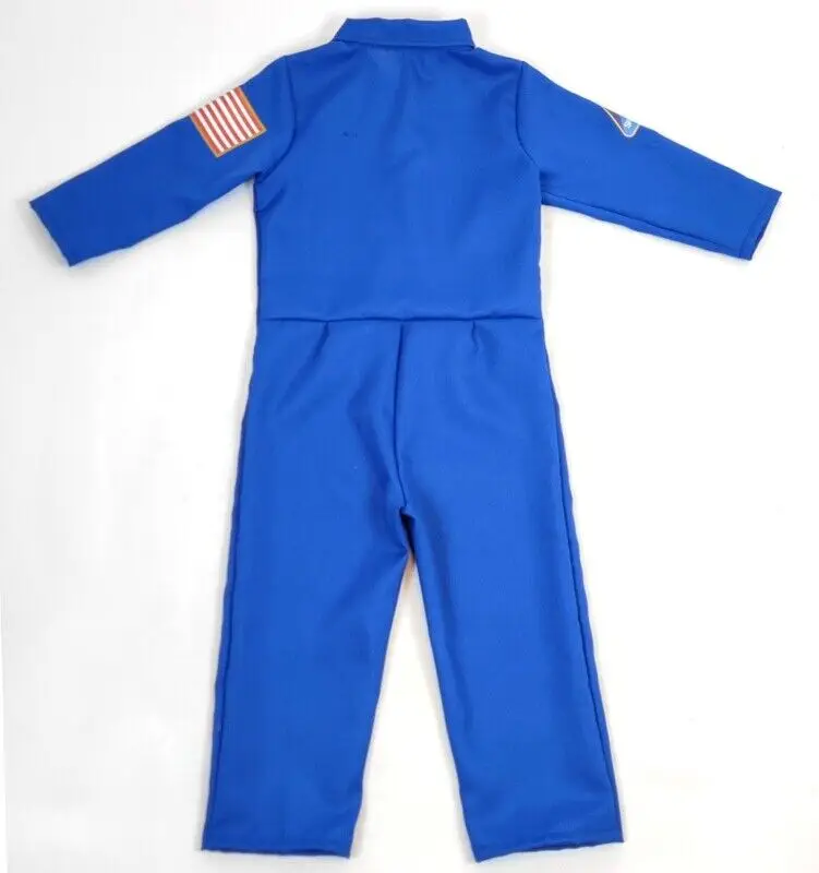 

Kids Astronaut spaceman Costume Space Man Suit Uniform Child Book Week Jumpsuit bodysuit halloween costumes for children